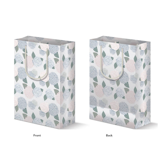 Hydrangea Print Gift Bag