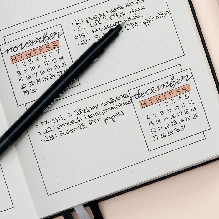 Leuchtturm Bullet Journal 2- Blue