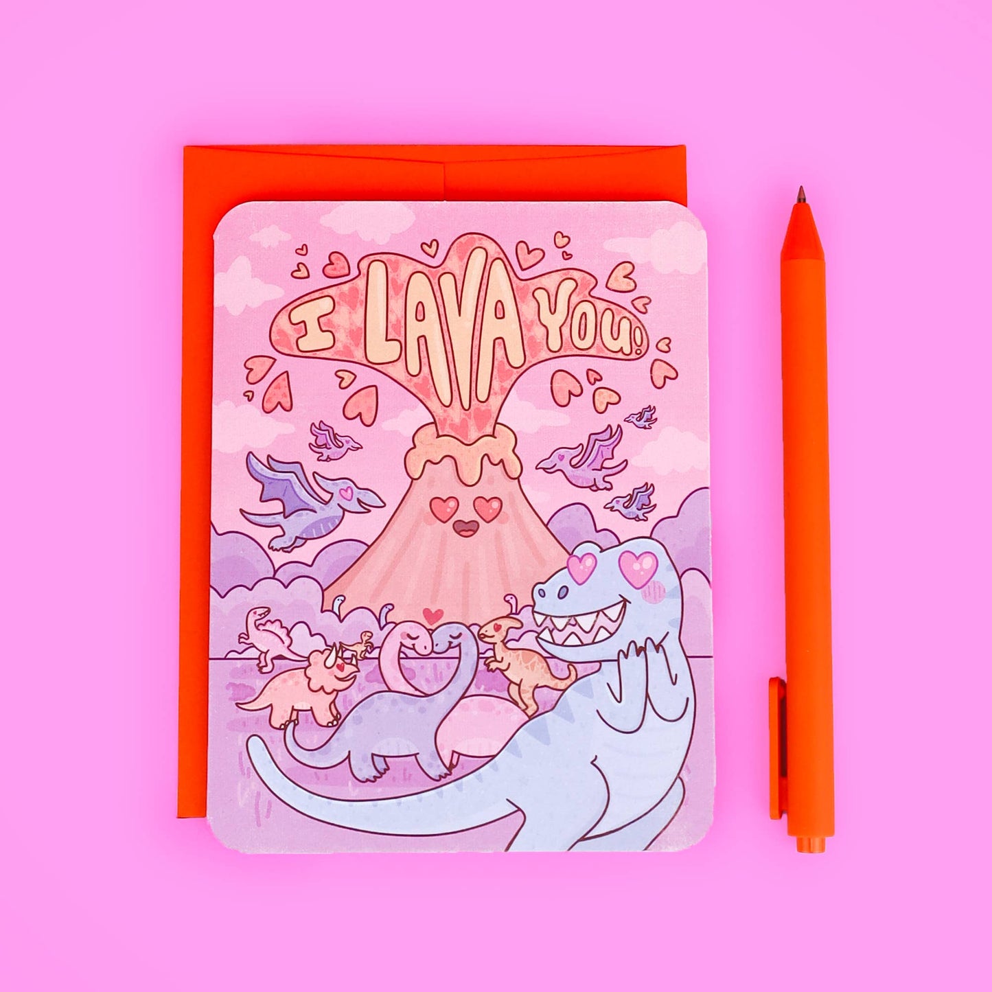 I Lava You Card
