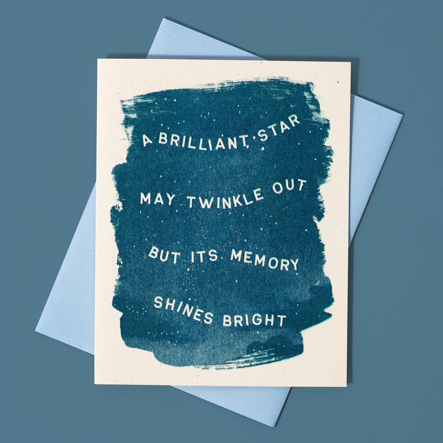 A Brilliant Star Stmpathy Card