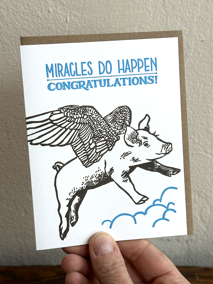 Flying Pig Congrats