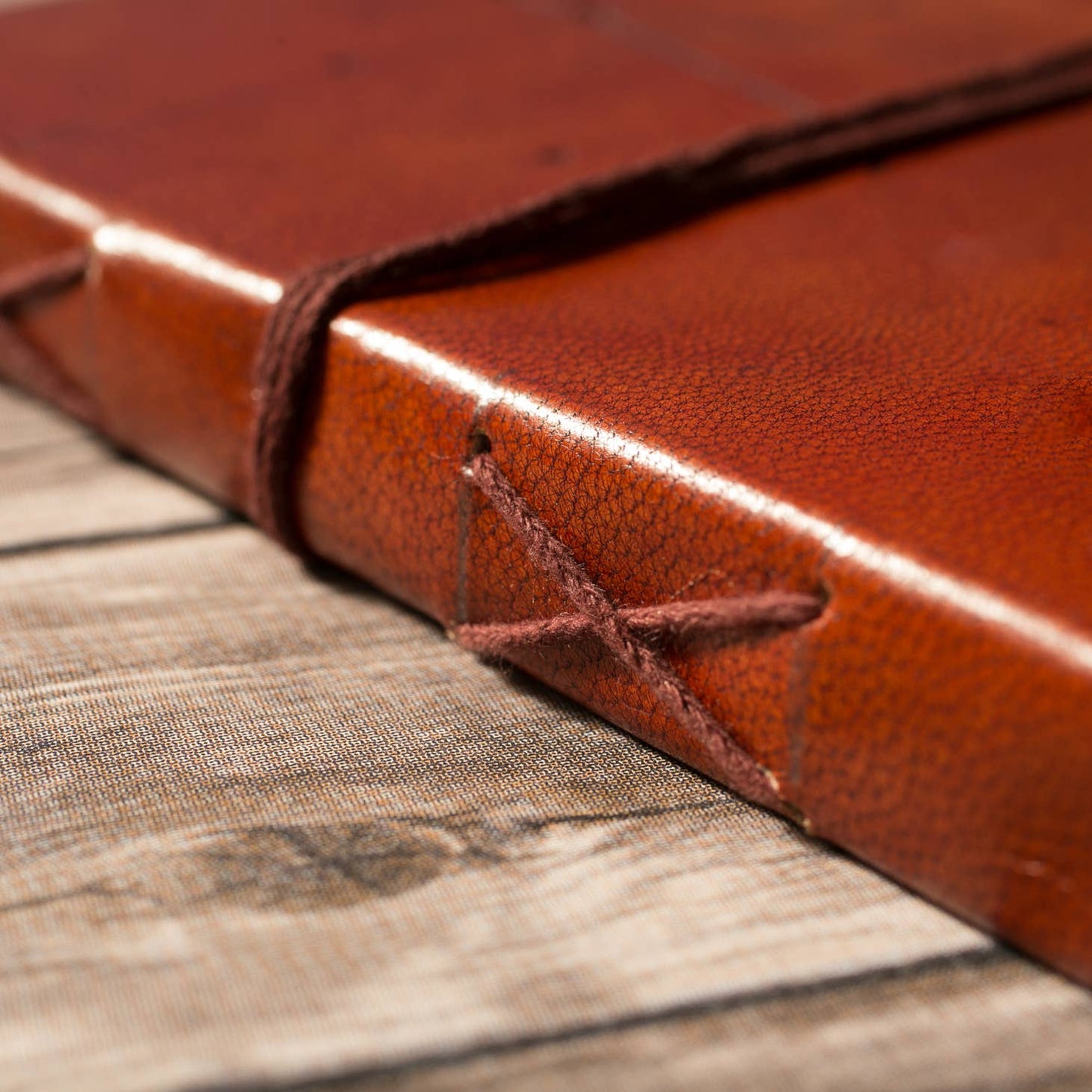 Feel Deeply Quote Leather Journal