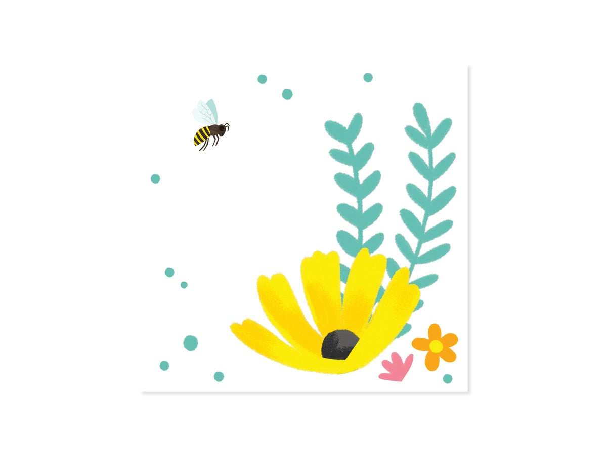 Daisy Bumblebee Pop-Up Card