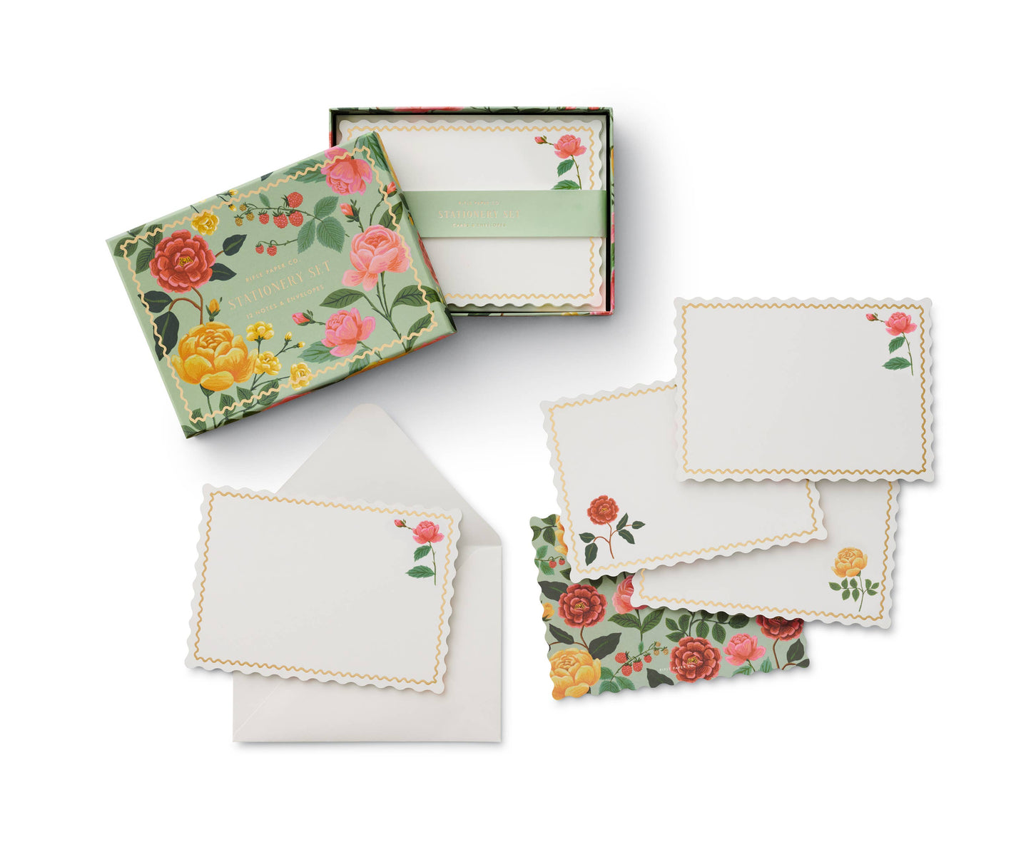 Roses Note Card Set