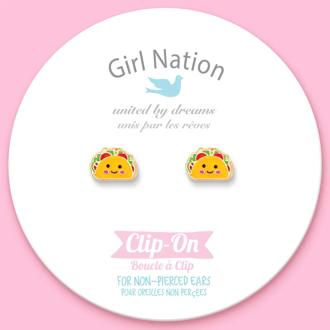 Taco Belle Cutie Clip-On Earrings