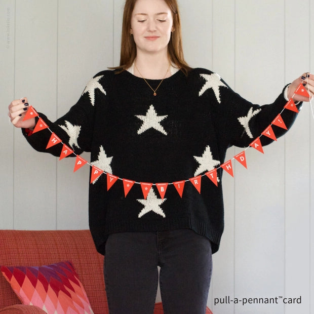 Birthday Pull-A-Pennant™ Greeting Card