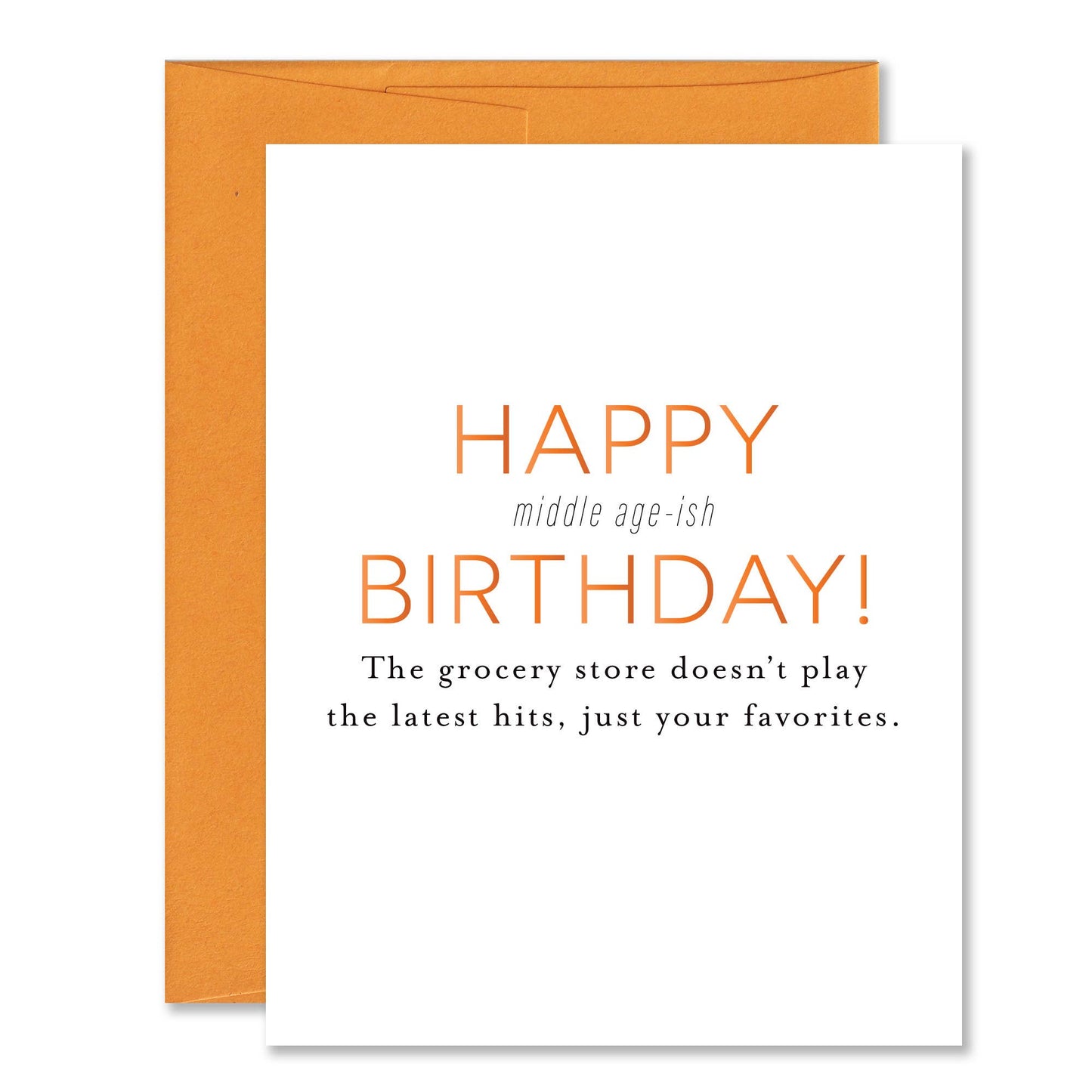 Grocery Music Birthday Card
