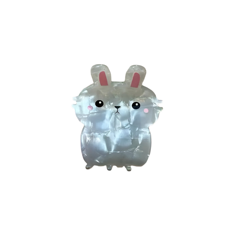 Bunny Acetate Hair Claw