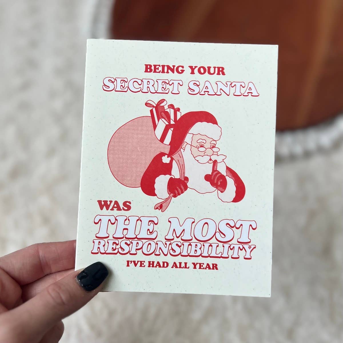 The Most Responsibility Card