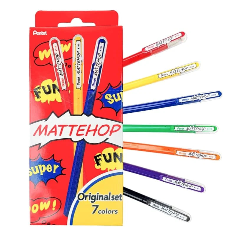 Pentel Mattehop Gel Pens Set – Original
