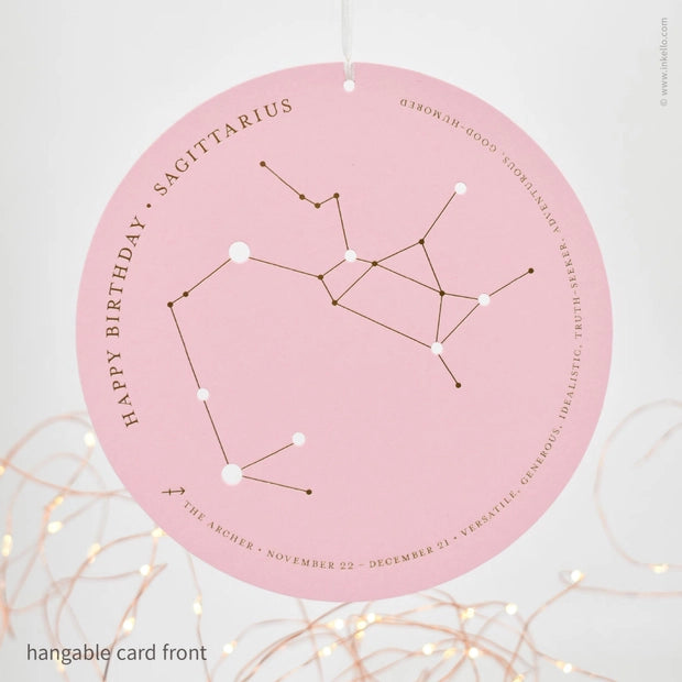 Birthday Constellation Cards