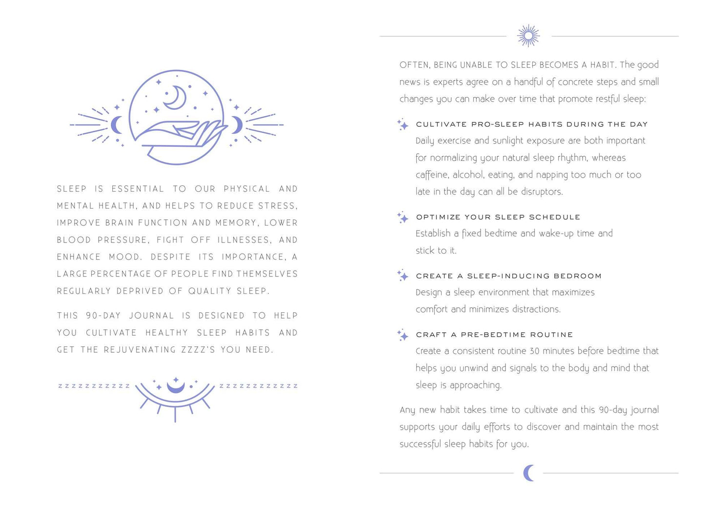 Sleep: A Day and Night Reflection Journal