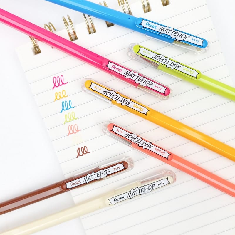 Pentel Mattehop Gel Pens Set – Sweet