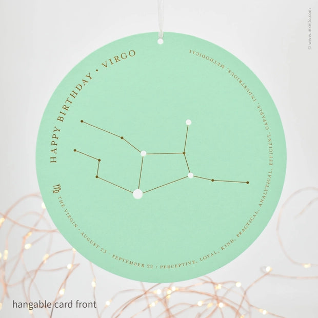 Birthday Constellation Cards