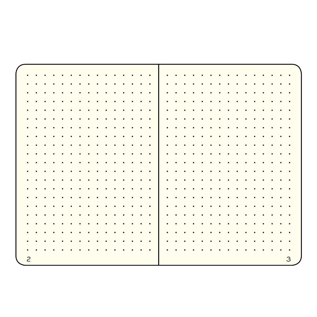 Leuchtturm1917 Medium Notebook- Softcover Lobster- Plain