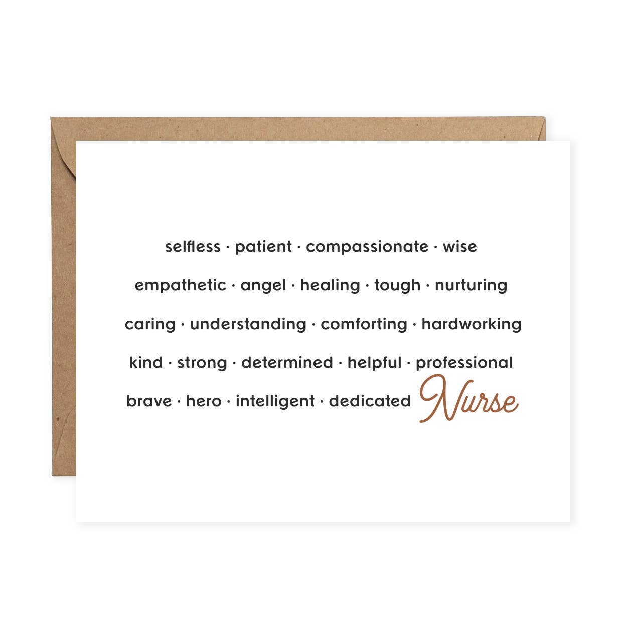 Nurse Appreciation Greeting Card