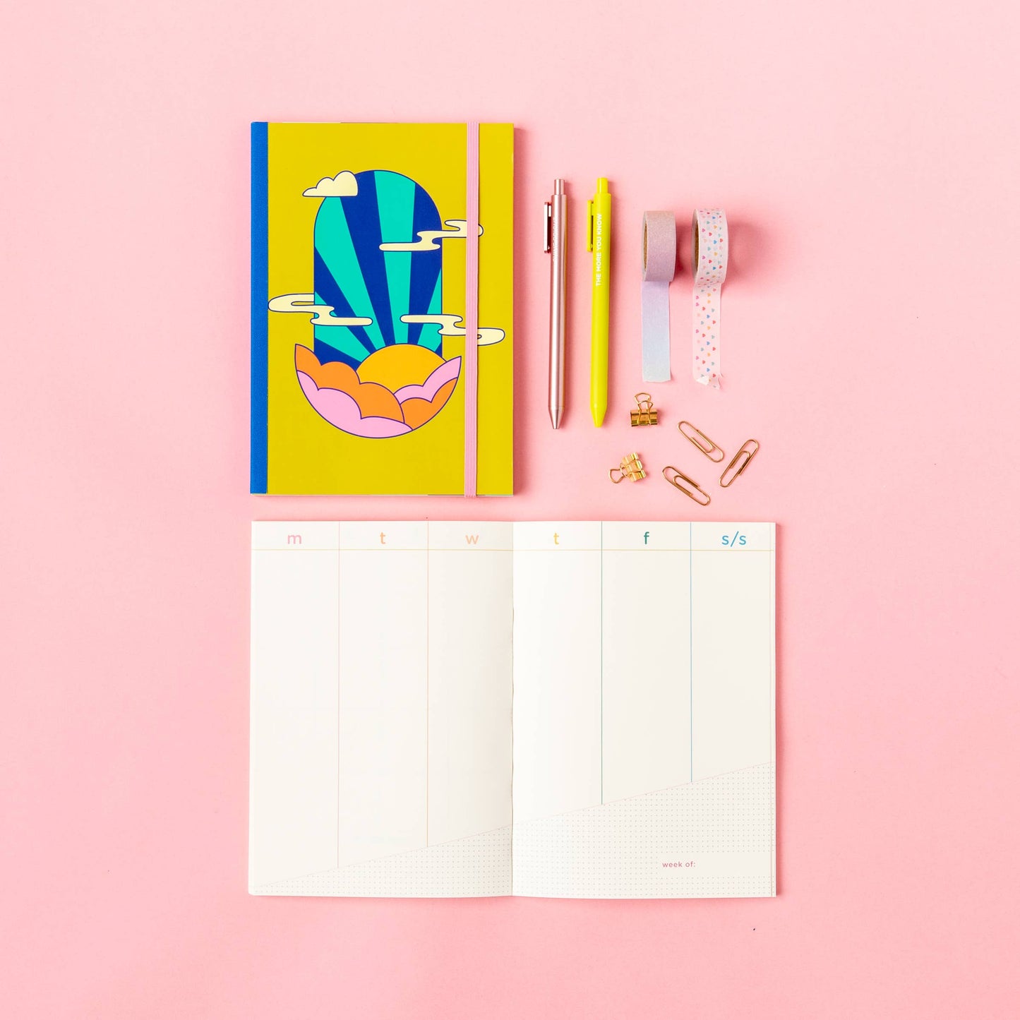 Sunrise Morning Perpetual Planner (small)