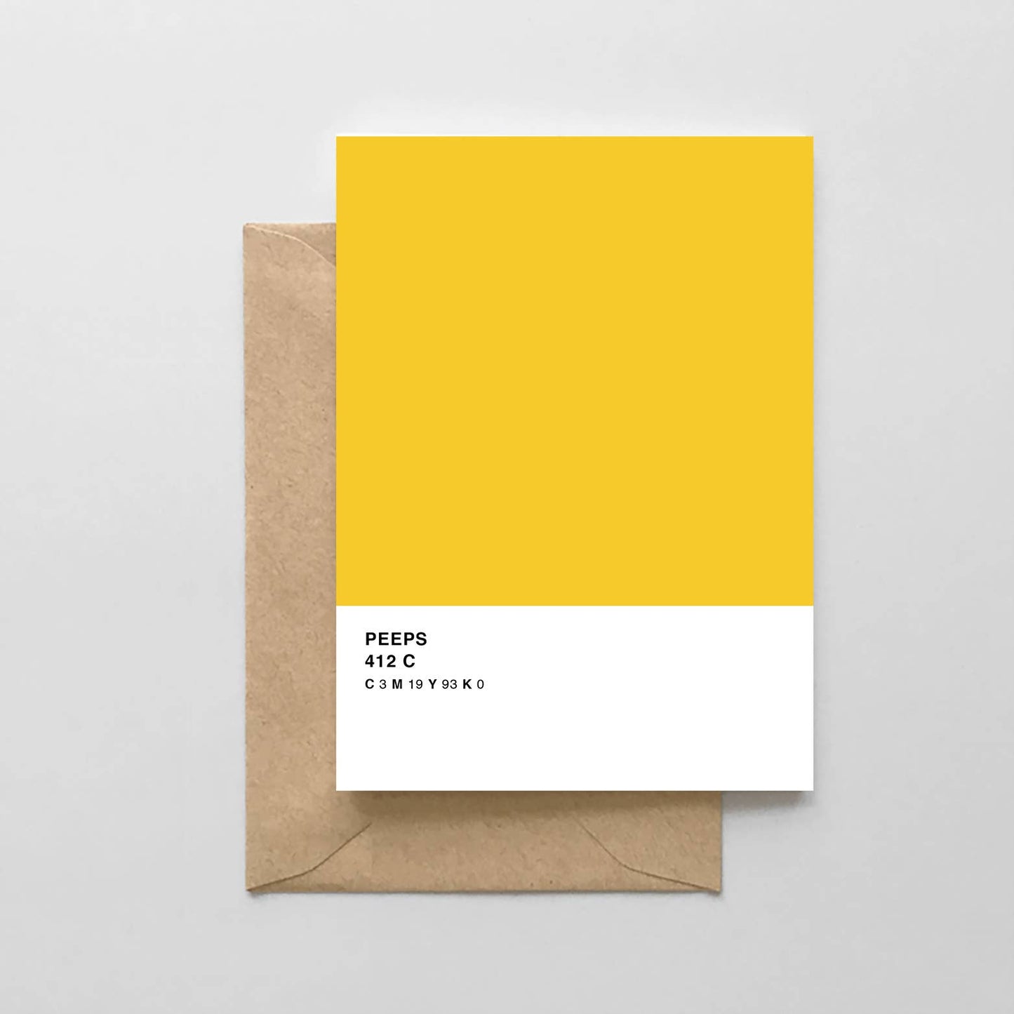 Peeps Pantone Card