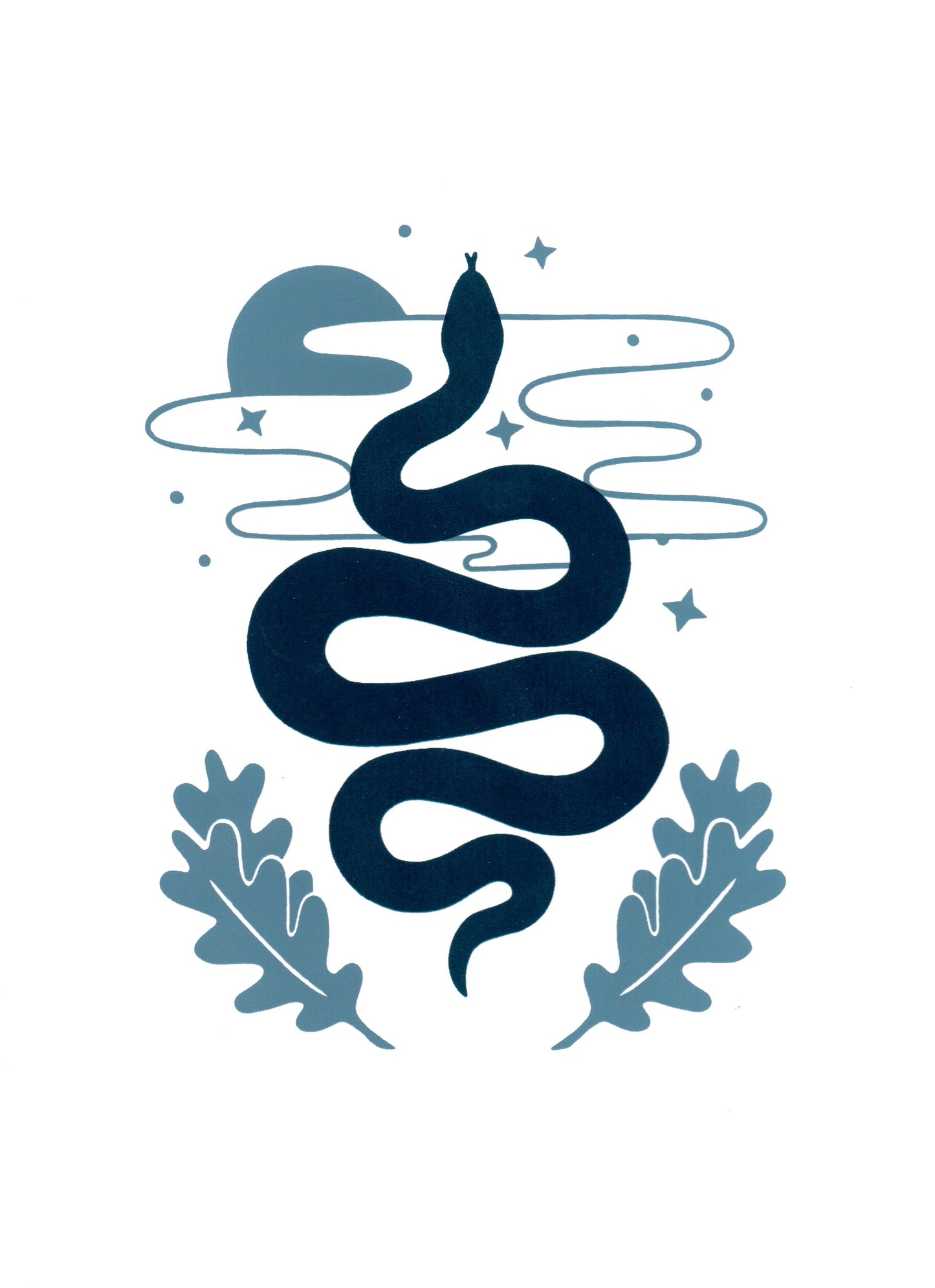 Snake Rising Print