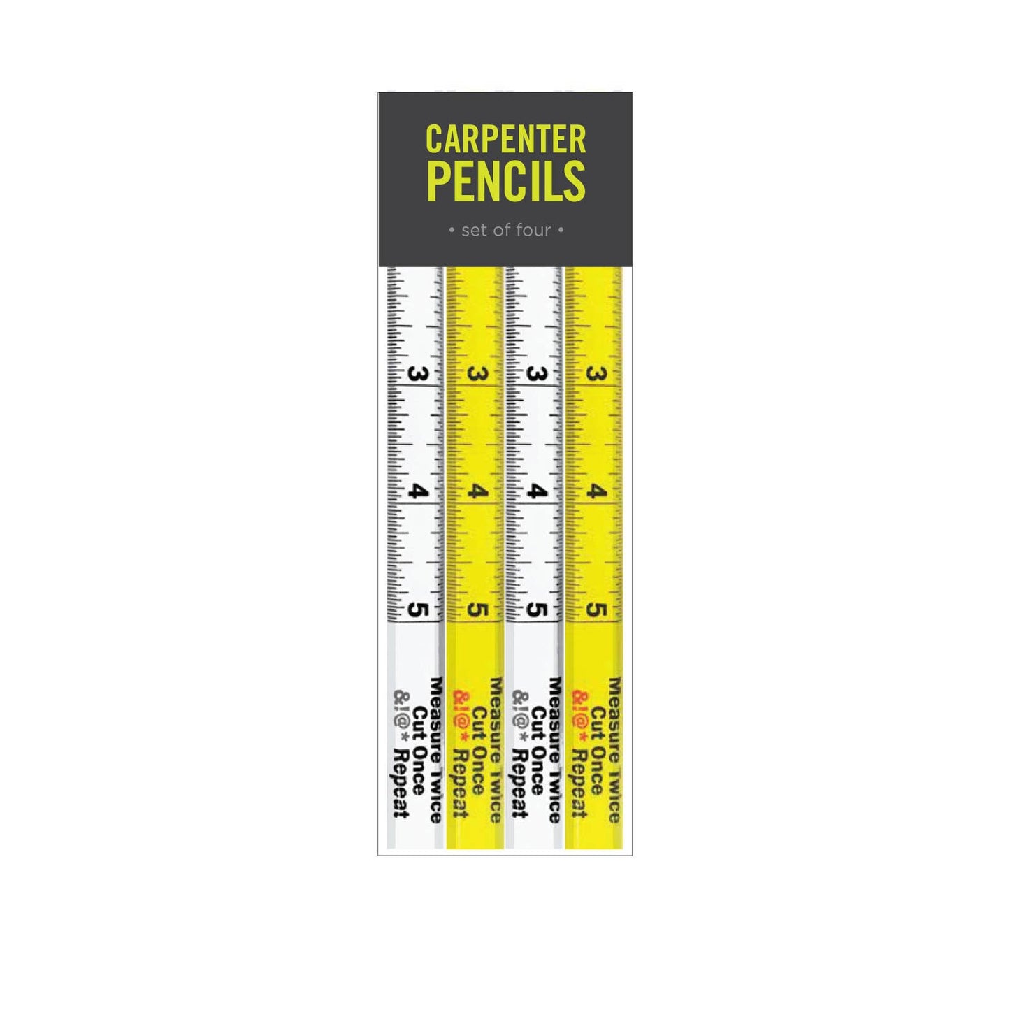 Cut Once Carpenter Pencil Set