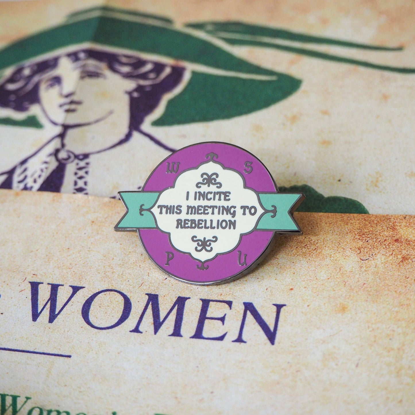 Rebellion Enamel Pin