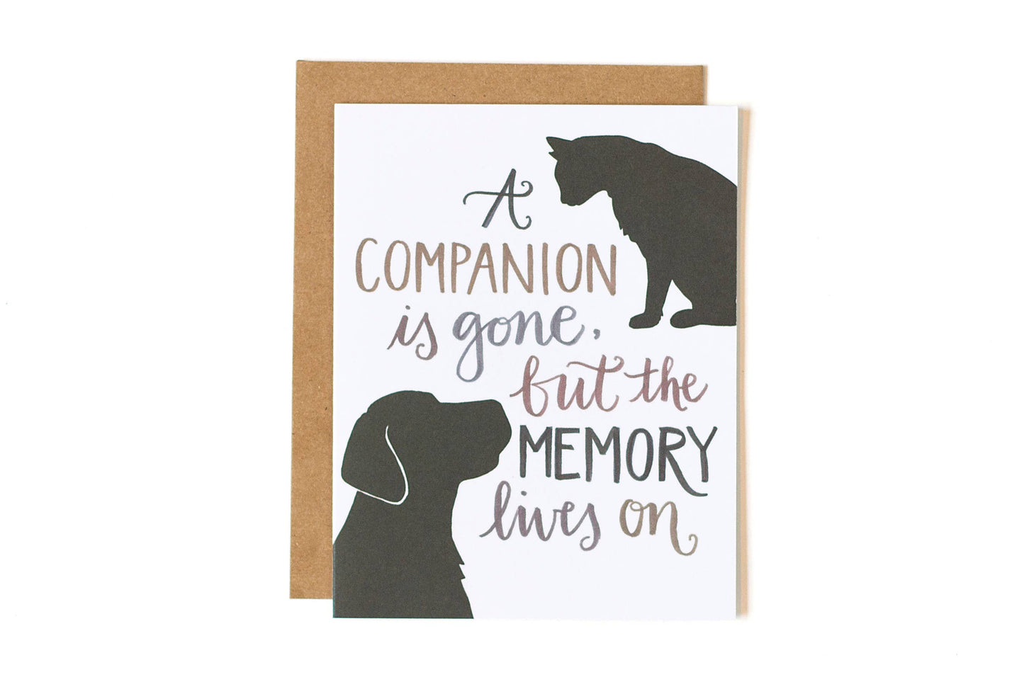 Pet Sympathy Card