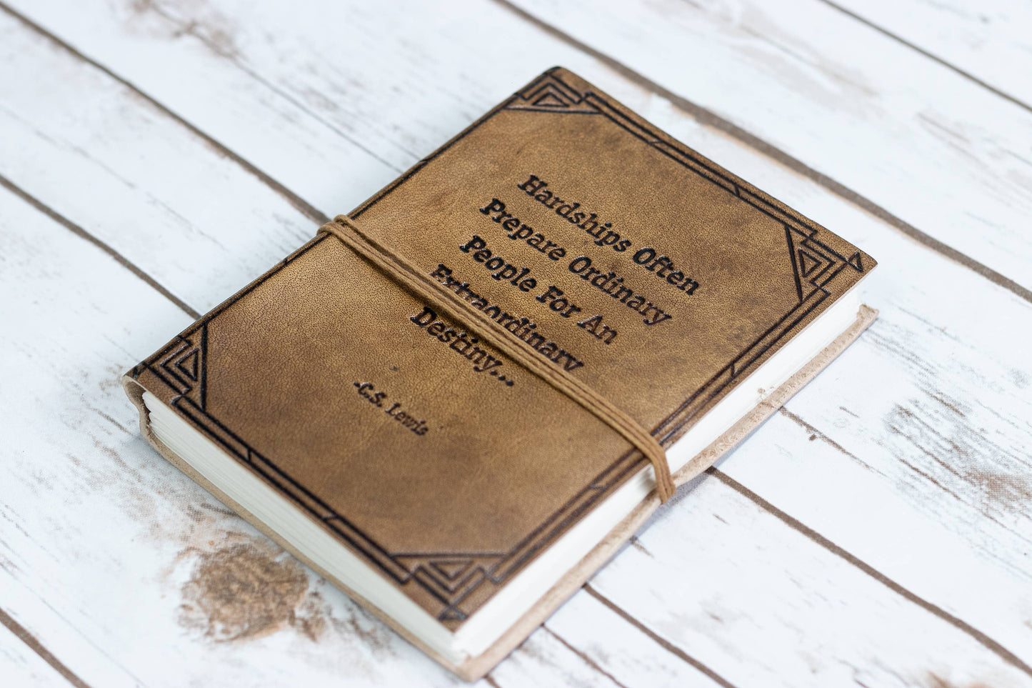 Hardships And Extraordinary Journey C.S. Lewis Notebook