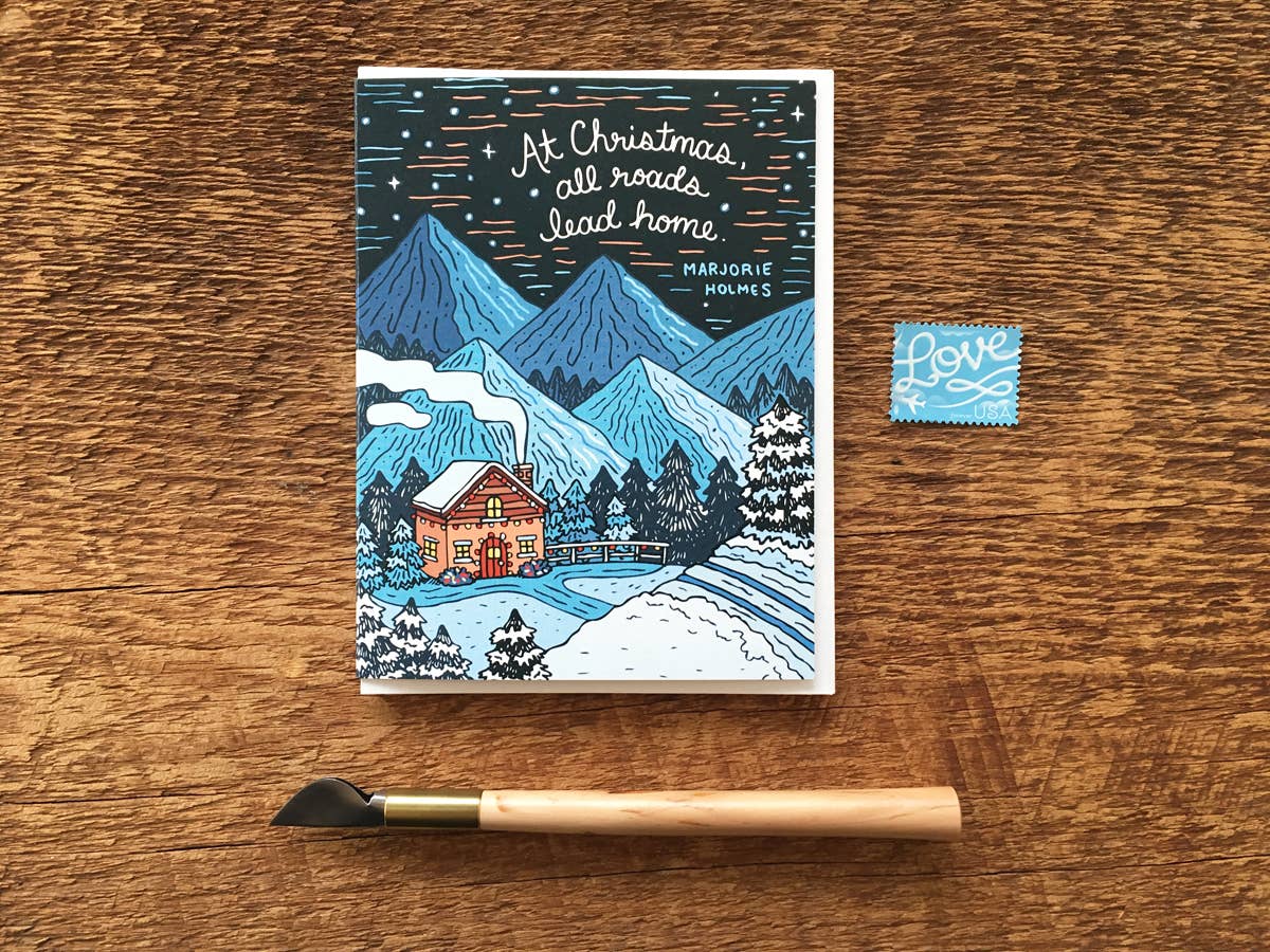 Christmas Home Card