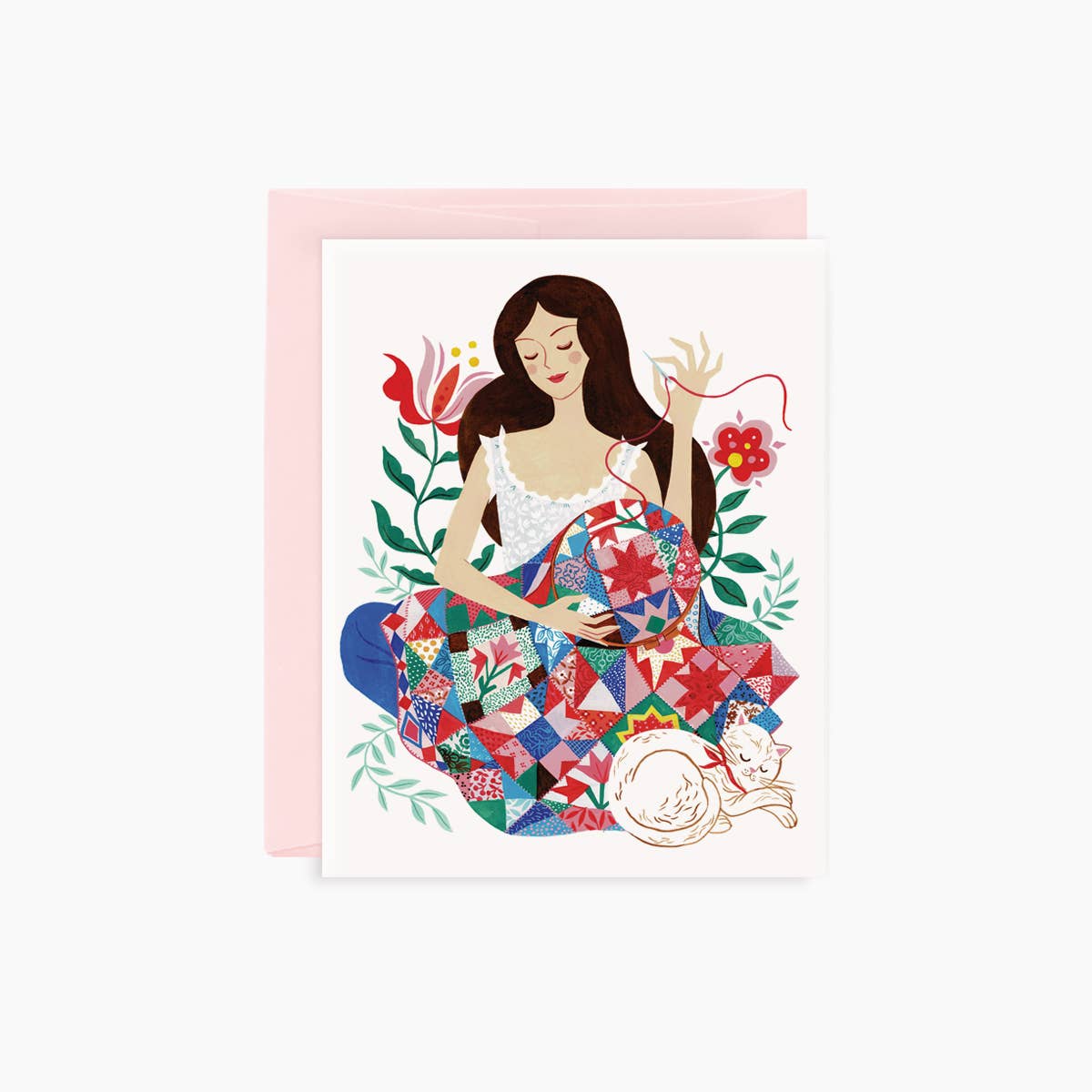 Quilt greeting card