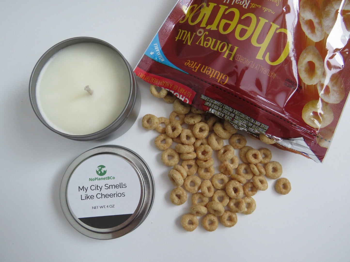 My City Smells Like Cheerios Candle