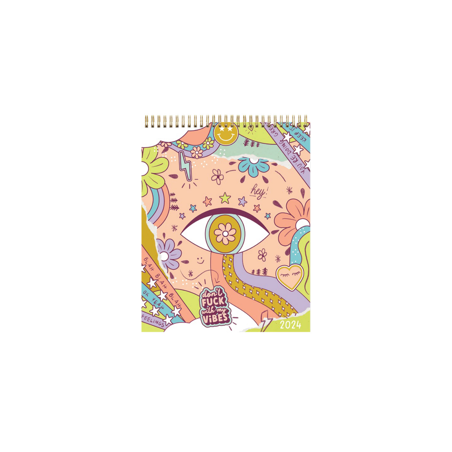 2024 Wall Calendar: Don't F With My Vibe