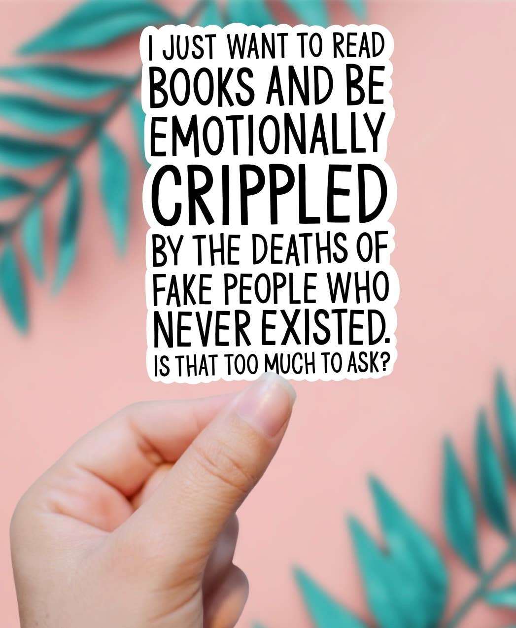 Emotionally Crippling Fictional Death Sticker