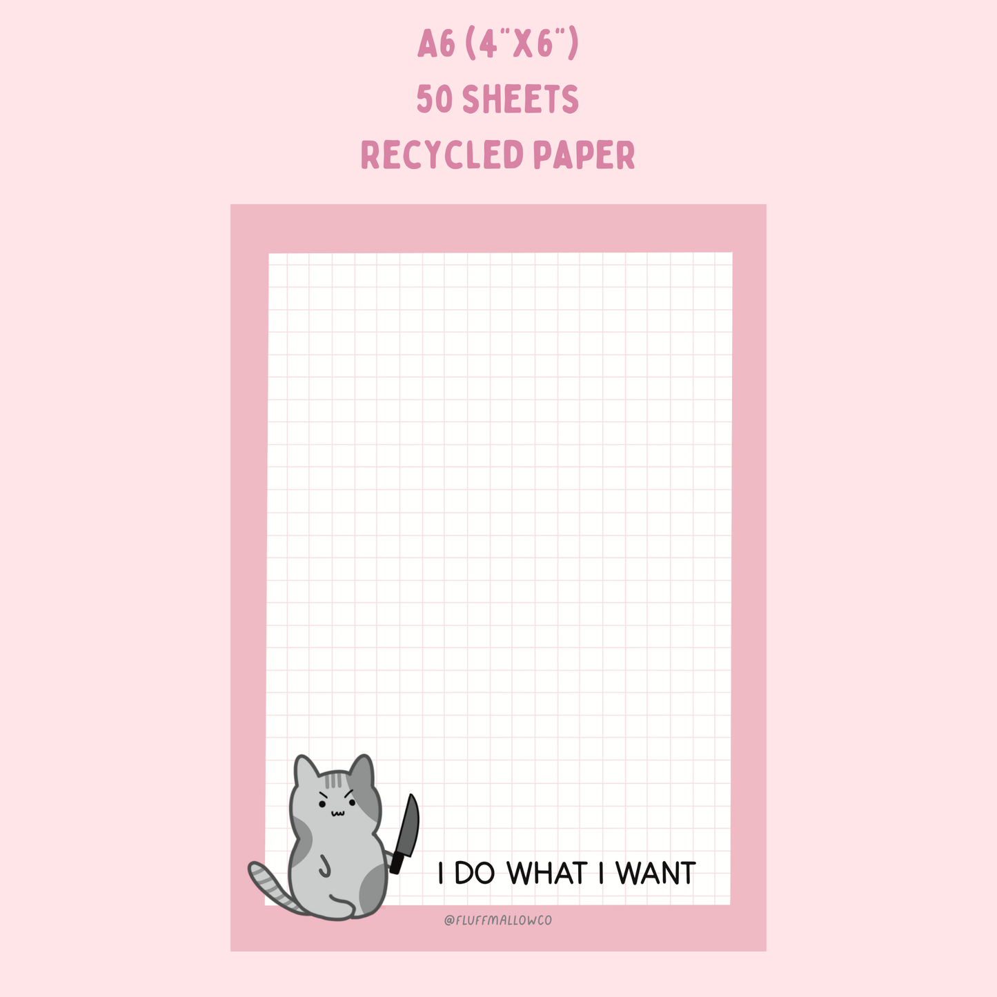 I do what I want notepad