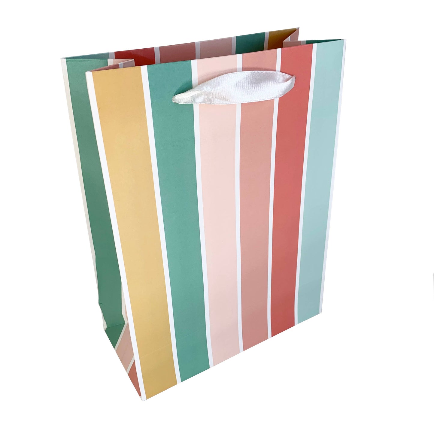 Small Pastel Stripe Gift Bag