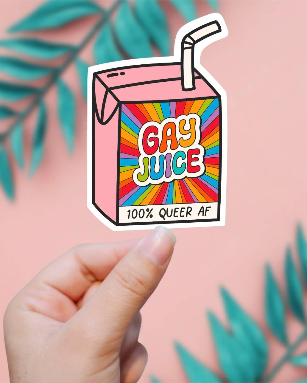 Gay Juice Sticker
