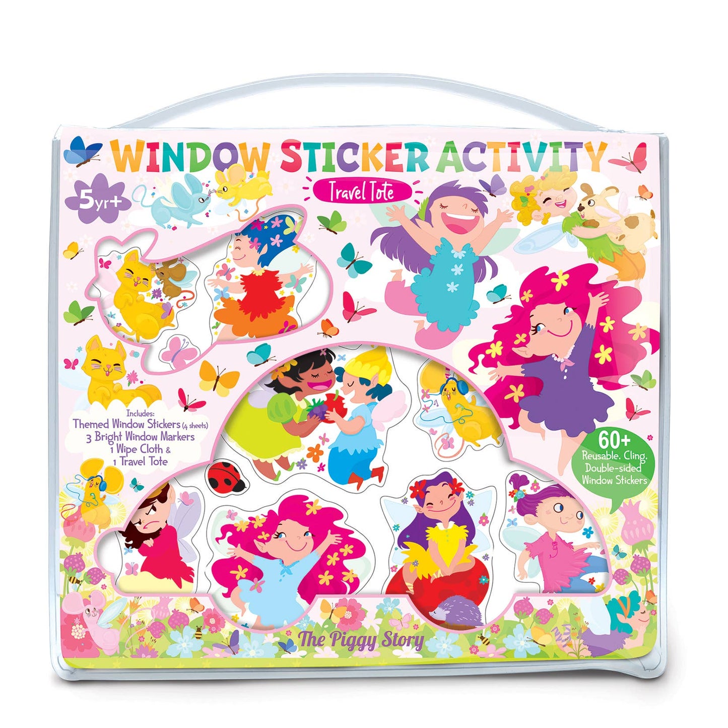 Window Sticker Activity Tote