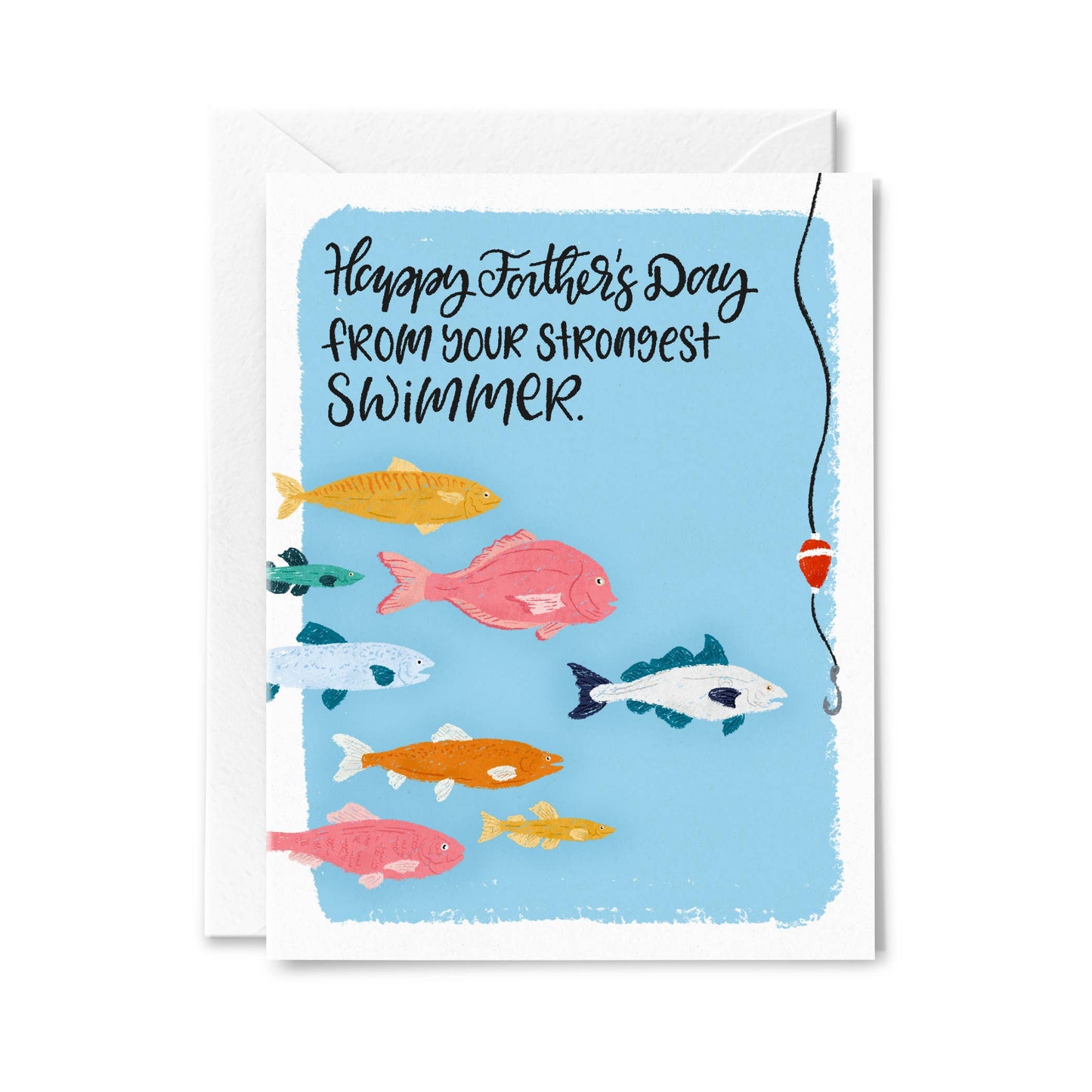 Strongest Swimmer - Funny Father's Day Card