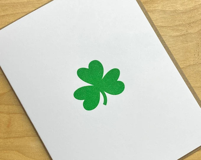 Shamrock Card