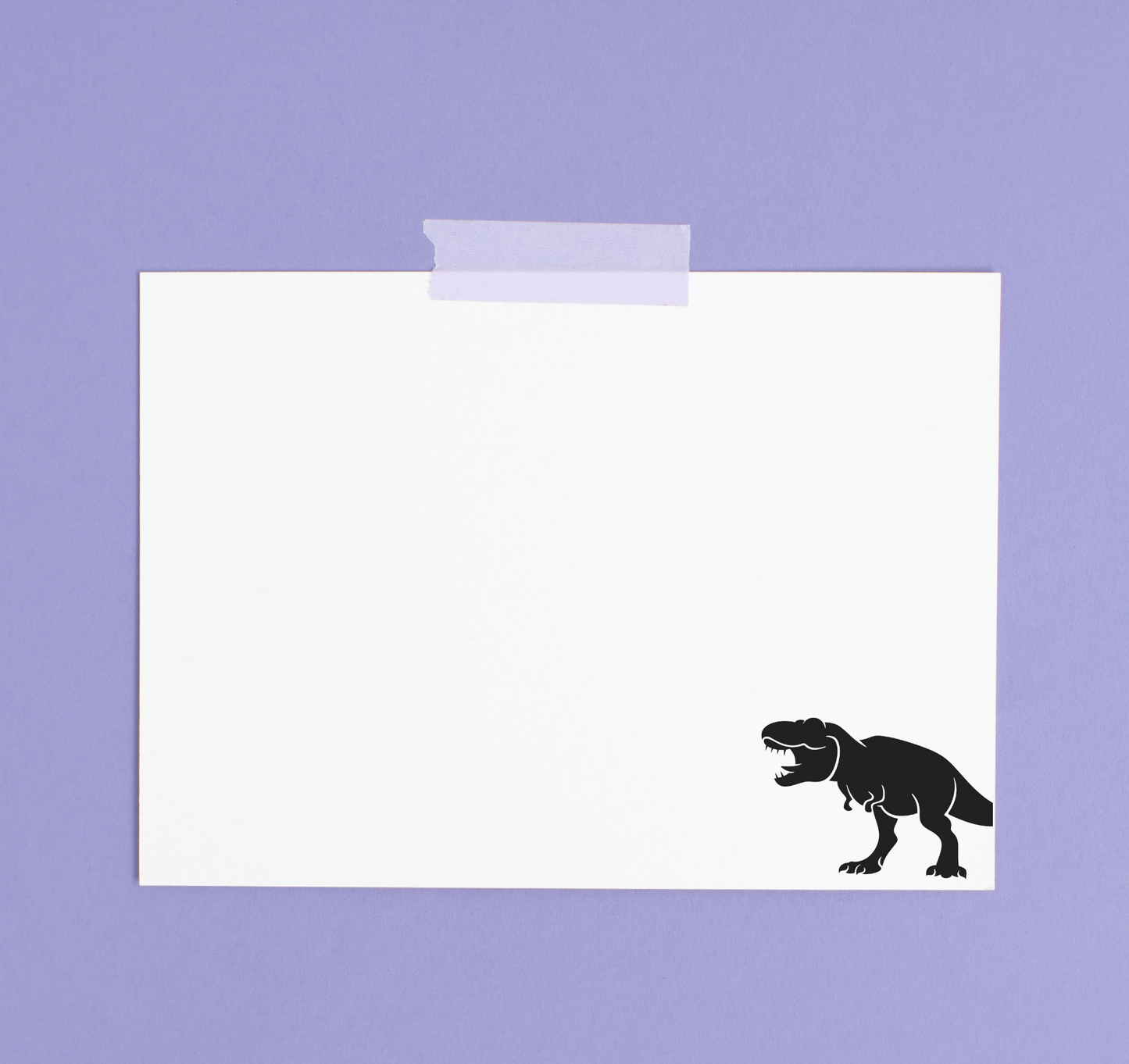 T Rex Note Cards
