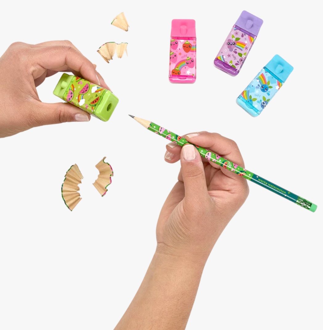Lil' Juicy Box Scented Eraser + Sharpener