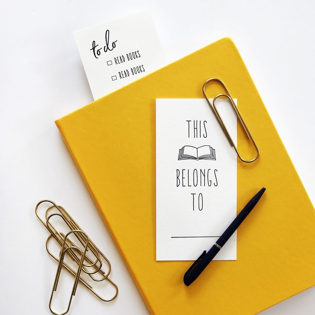 This Book Belongs To Bookmark