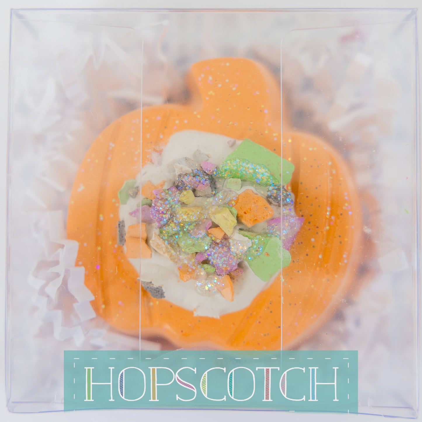 Pumpkin Sparkling Sidewalk Chalk - Treat Size