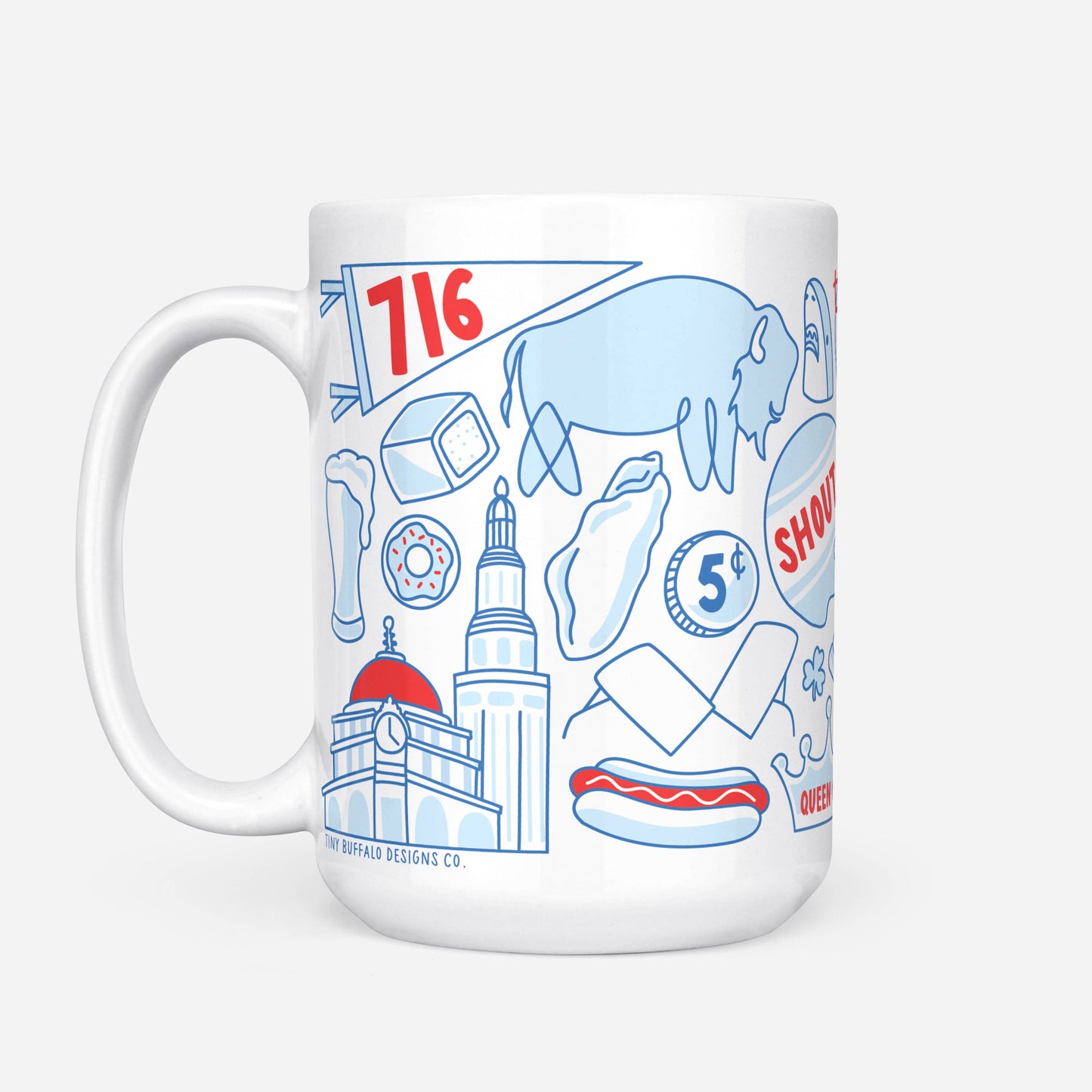 All Things Buffalo 15oz Mug