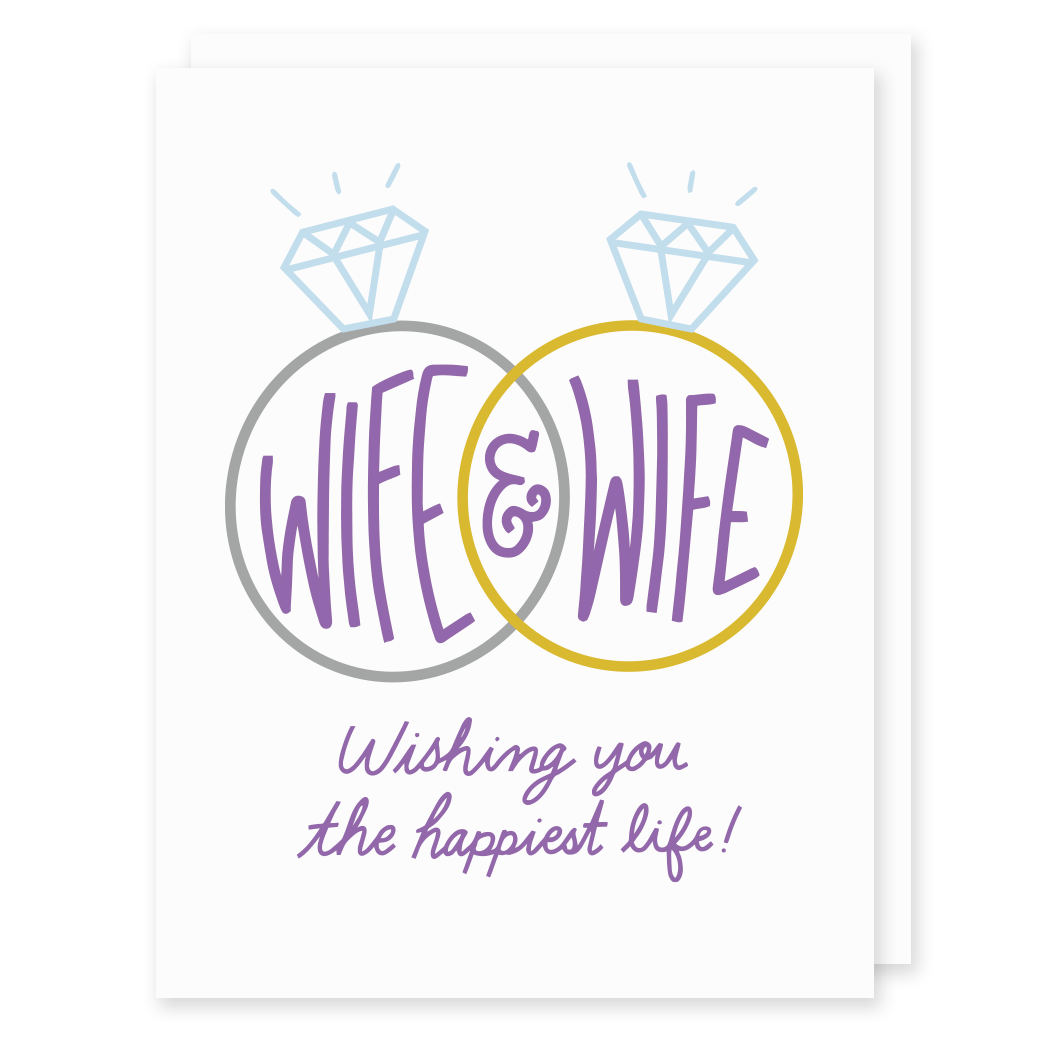 Wife and Wife Wedding