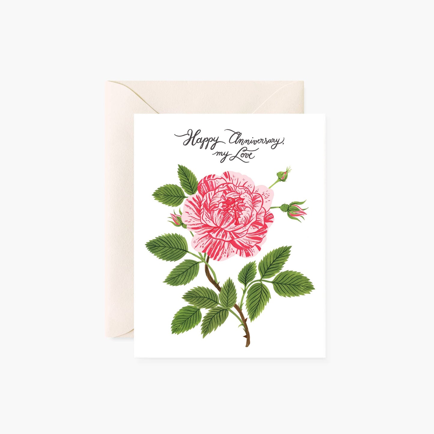 Happy Anniversary peppermint rose