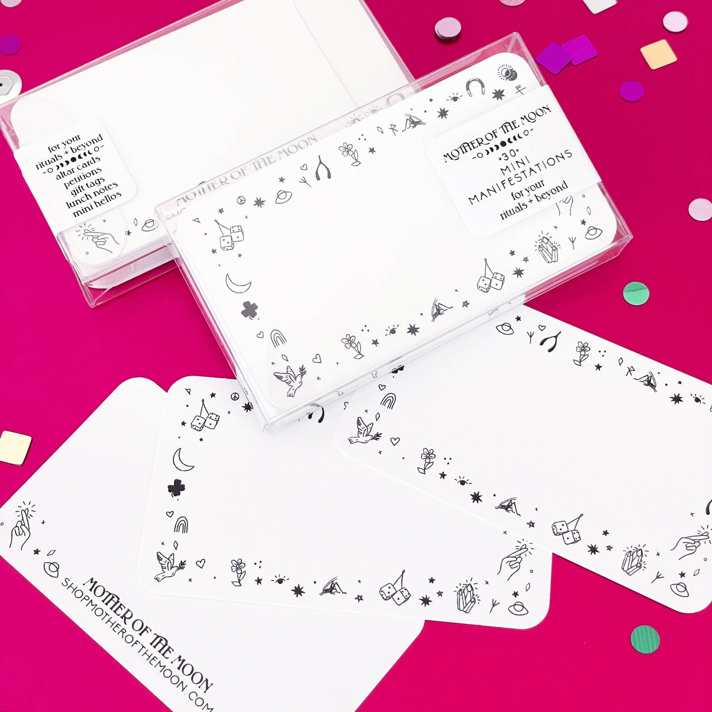 Good Vibes Manifestation Cards