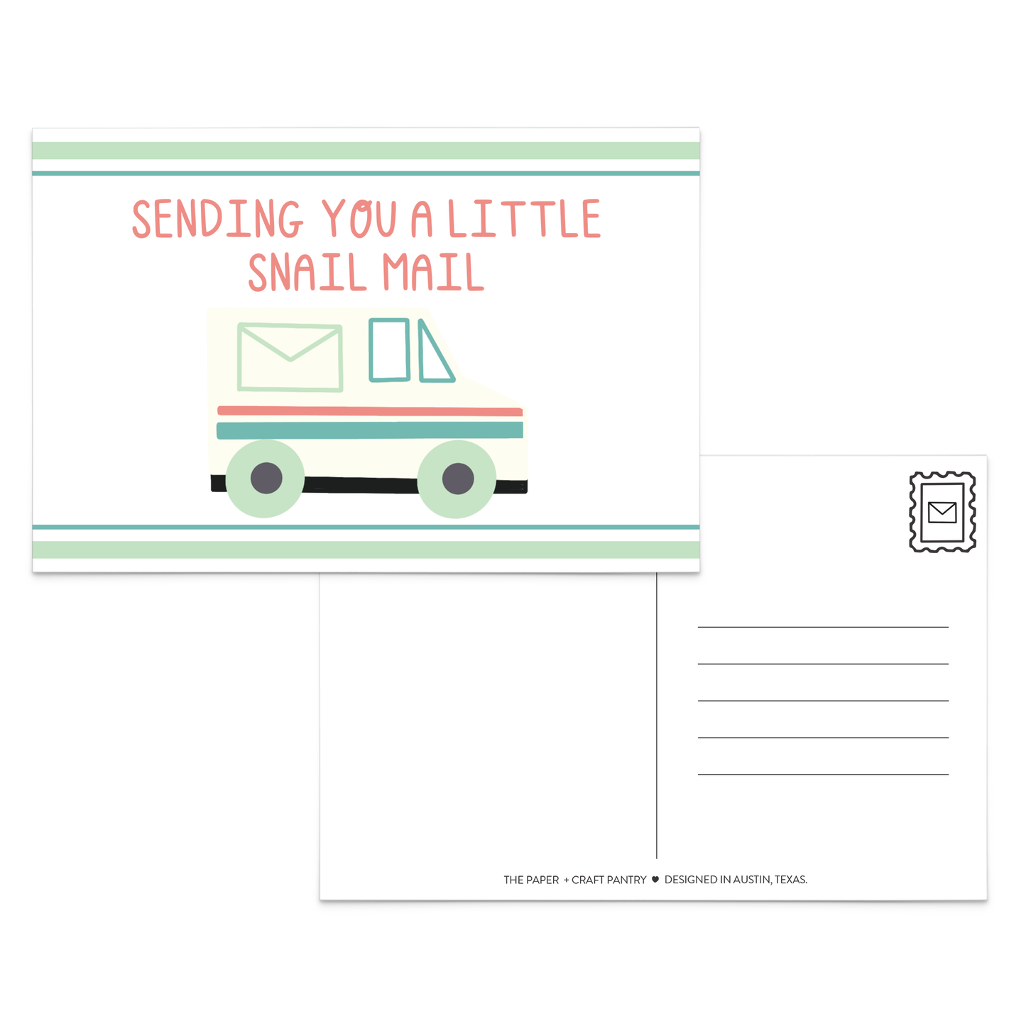 Snail Mail Postcard