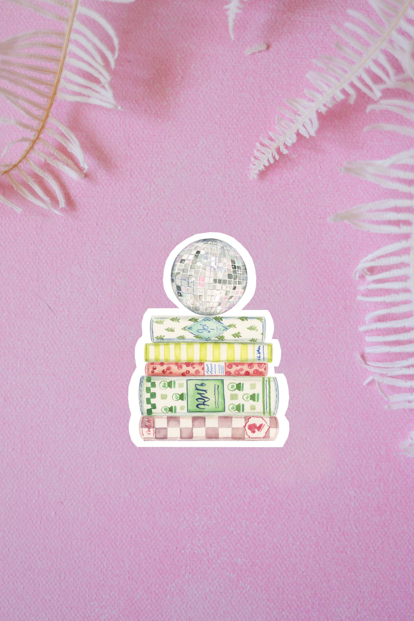 Disco Books Sticker