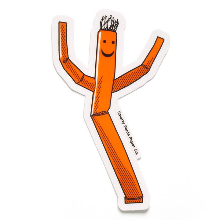 Fly Guy Wacky Waving Man Sticker