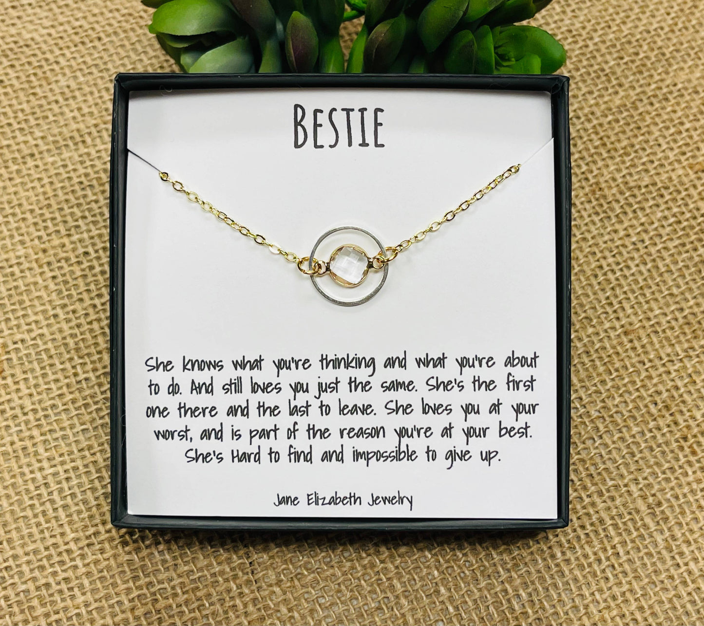 Bestie Gold Choker